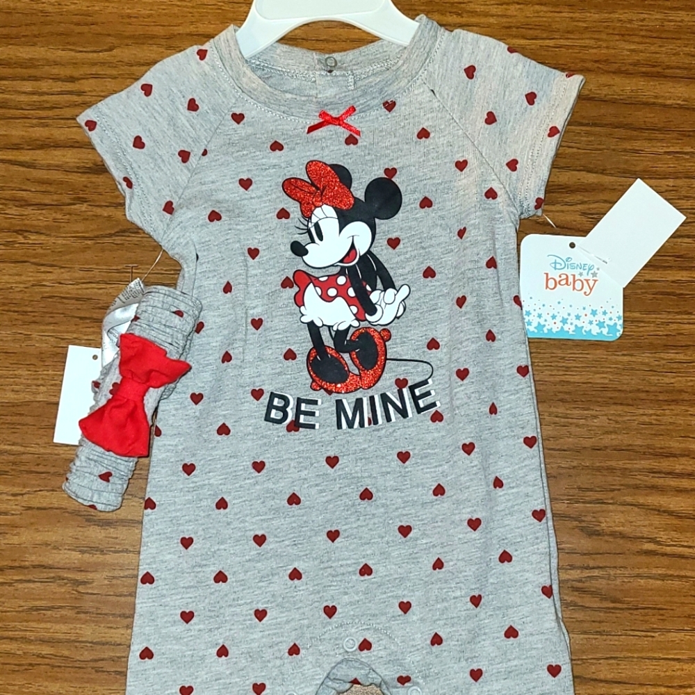 Disney Baby Valentine's onsie